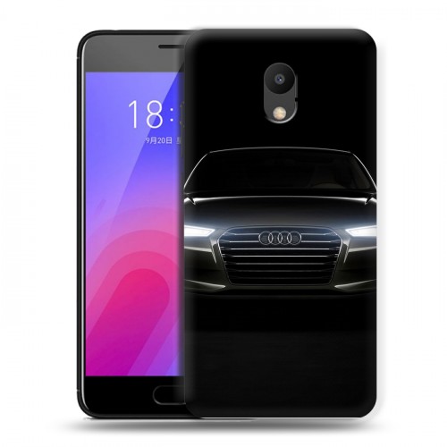 Дизайнерский пластиковый чехол для Meizu M6 Audi