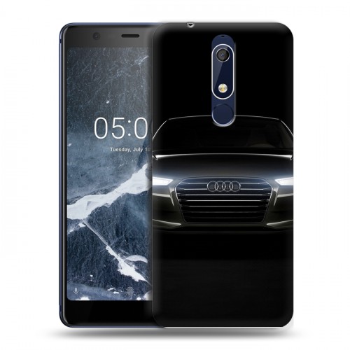 Дизайнерский пластиковый чехол для Nokia 5.1 Audi