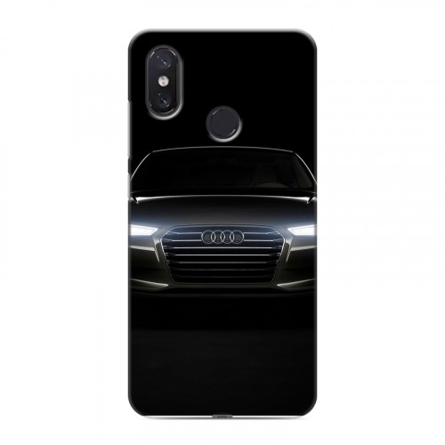 Дизайнерский пластиковый чехол для Xiaomi Mi8 Audi