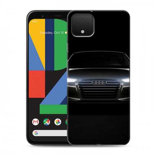 Дизайнерский пластиковый чехол для Google Pixel 4 Audi