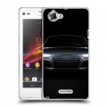 Дизайнерский пластиковый чехол для Sony Xperia L Audi