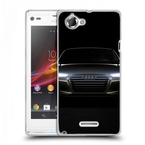 Дизайнерский пластиковый чехол для Sony Xperia L Audi