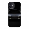 Дизайнерский силиконовый с усиленными углами чехол для Iphone 12 Mini Audi