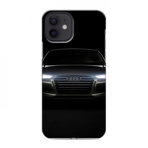 Дизайнерский силиконовый чехол для Iphone 12 Audi