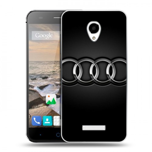 Дизайнерский силиконовый чехол для Micromax Canvas Spark Audi