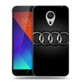 Дизайнерский пластиковый чехол для Meizu MX5 Audi