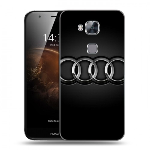 Дизайнерский пластиковый чехол для Huawei G8 Audi