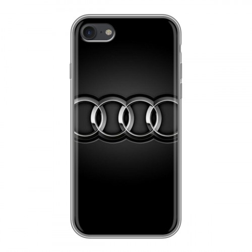 Дизайнерский силиконовый чехол для Iphone 7 Audi