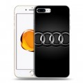 Дизайнерский пластиковый чехол для Iphone 7 Plus / 8 Plus Audi