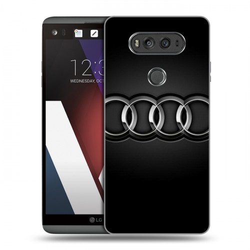 Дизайнерский пластиковый чехол для LG V20 Audi