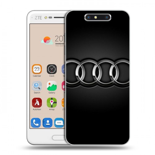 Дизайнерский пластиковый чехол для ZTE Blade V8 Audi