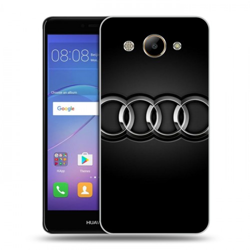 Дизайнерский пластиковый чехол для Huawei Y3 (2017) Audi