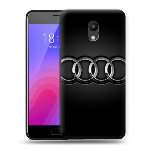 Дизайнерский пластиковый чехол для Meizu M6 Audi