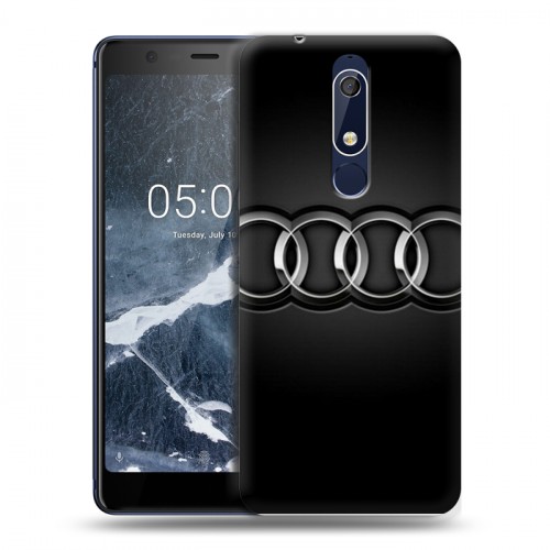 Дизайнерский пластиковый чехол для Nokia 5.1 Audi