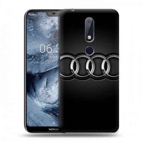 Дизайнерский силиконовый чехол для Nokia 6.1 Plus Audi