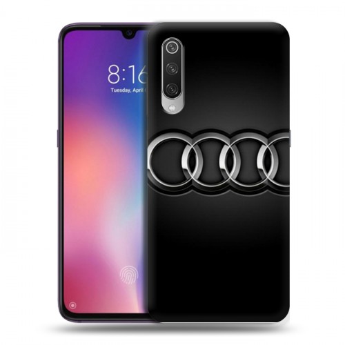 Дизайнерский силиконовый с усиленными углами чехол для Xiaomi Mi9 Audi