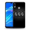 Дизайнерский пластиковый чехол для Huawei Y6 (2019) Audi