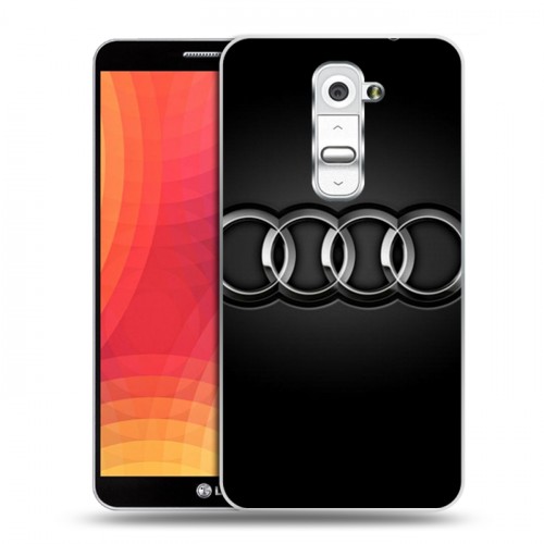 Дизайнерский пластиковый чехол для LG Optimus G2 Audi