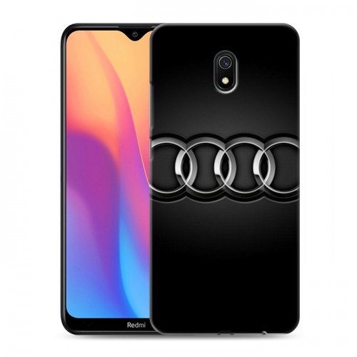 Дизайнерский силиконовый с усиленными углами чехол для Xiaomi RedMi 8A Audi