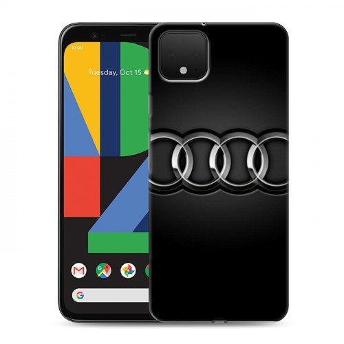 Дизайнерский пластиковый чехол для Google Pixel 4 Audi