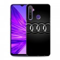 Дизайнерский силиконовый чехол для Realme 5 Audi