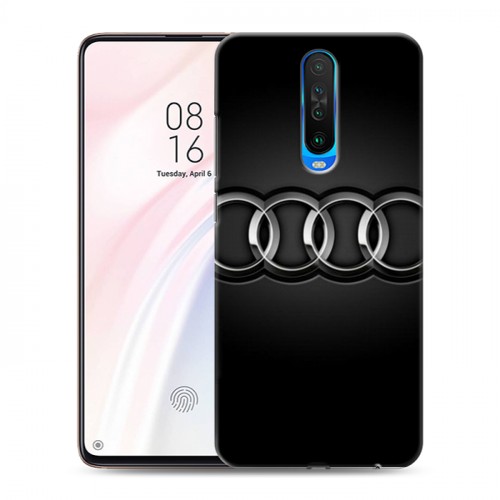 Дизайнерский пластиковый чехол для Xiaomi RedMi K30 Audi