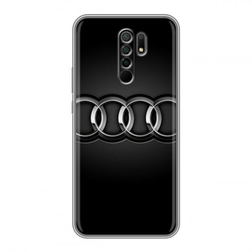 Дизайнерский силиконовый чехол для Xiaomi RedMi 9 Audi