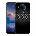 Дизайнерский силиконовый чехол для Nokia 5.4 Audi