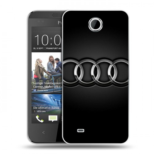 Дизайнерский пластиковый чехол для HTC Desire 300 Audi