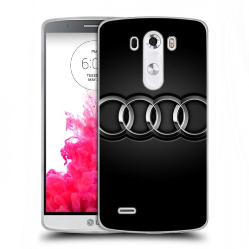 Дизайнерский силиконовый чехол для LG G3 (Dual-LTE) Audi