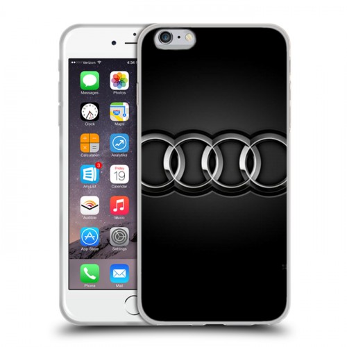 Дизайнерский силиконовый чехол для Iphone 6 Plus/6s Plus Audi