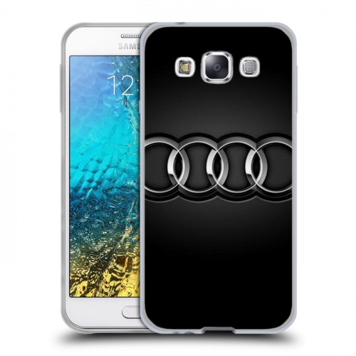 Дизайнерский пластиковый чехол для Samsung Galaxy E5 Audi