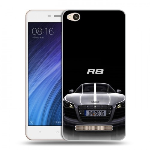 Дизайнерский силиконовый чехол для Xiaomi RedMi 4A Audi