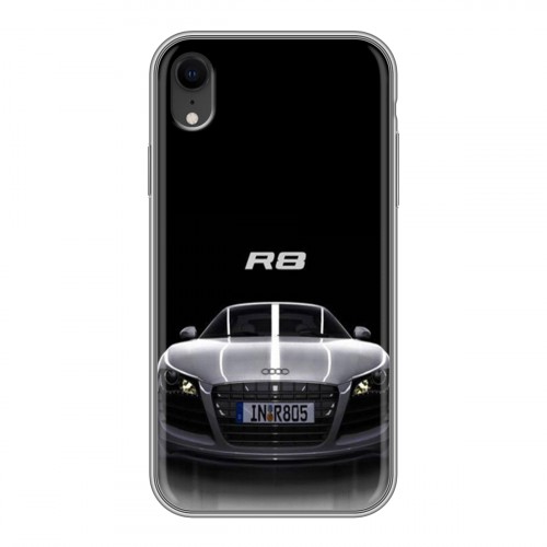 Дизайнерский силиконовый чехол для Iphone Xr Audi