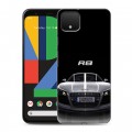 Дизайнерский пластиковый чехол для Google Pixel 4 Audi