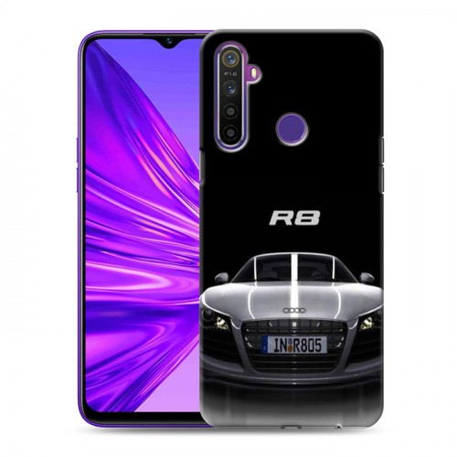 Дизайнерский силиконовый чехол для Realme 5 Audi