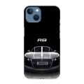 Дизайнерский силиконовый чехол для Iphone 13 Audi