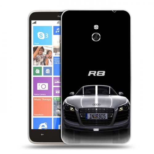 Дизайнерский пластиковый чехол для Nokia Lumia 1320 Audi