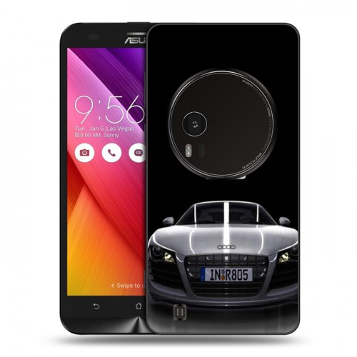 Дизайнерский силиконовый чехол для Asus Zenfone Zoom Audi