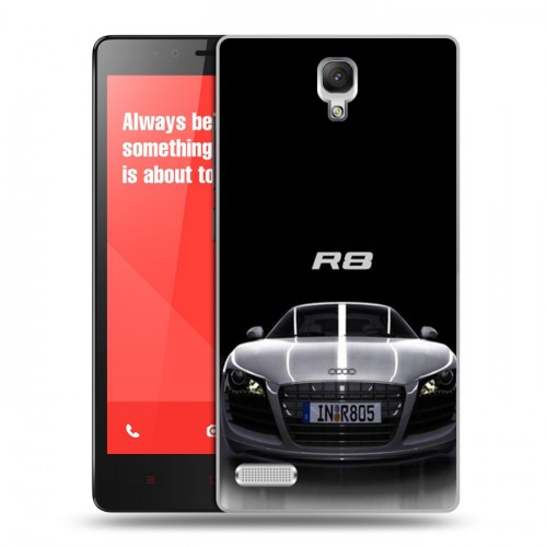 Дизайнерский силиконовый чехол для Xiaomi RedMi Note Audi