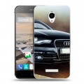 Дизайнерский силиконовый чехол для Micromax Canvas Spark Audi