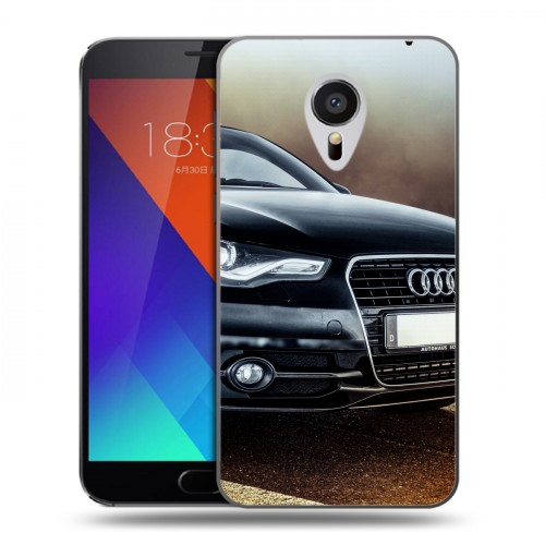 Дизайнерский пластиковый чехол для Meizu MX5 Audi