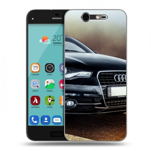 Дизайнерский силиконовый чехол для ZTE Blade S7 Audi