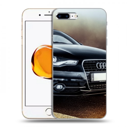 Дизайнерский пластиковый чехол для Iphone 7 Plus / 8 Plus Audi