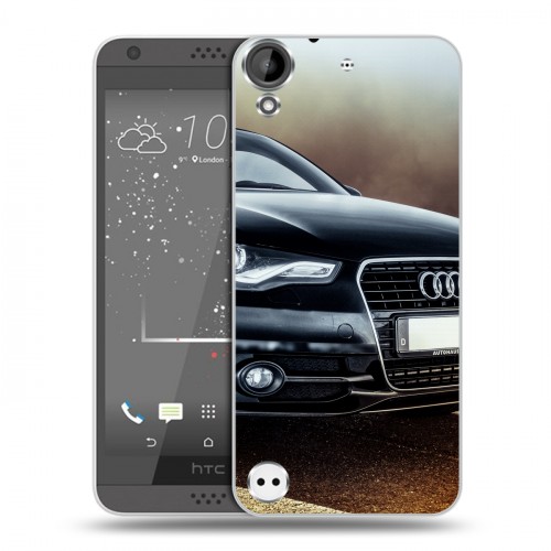 Дизайнерский пластиковый чехол для HTC Desire 530 Audi