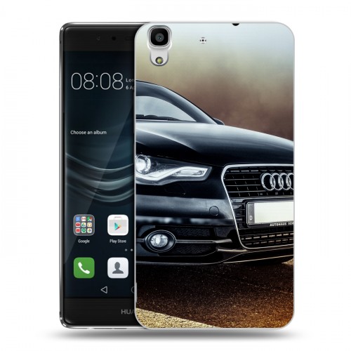 Дизайнерский пластиковый чехол для Huawei Y6II Audi