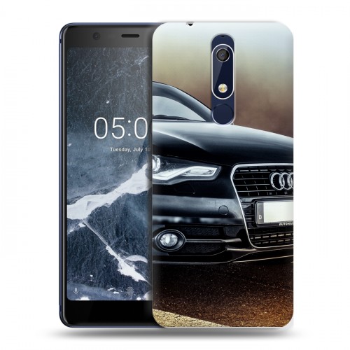 Дизайнерский пластиковый чехол для Nokia 5.1 Audi