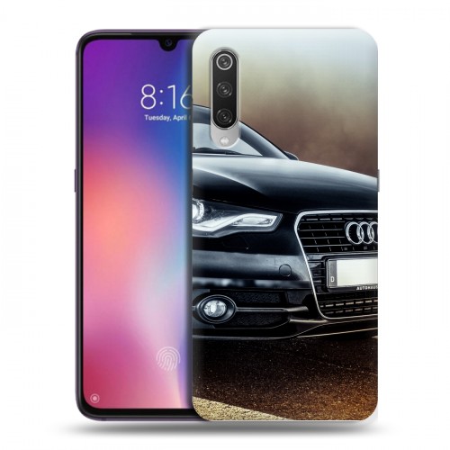 Дизайнерский силиконовый с усиленными углами чехол для Xiaomi Mi9 Audi