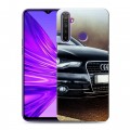 Дизайнерский силиконовый чехол для Realme 5 Audi