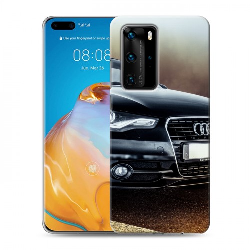 Дизайнерский пластиковый чехол для Huawei P40 Pro Audi